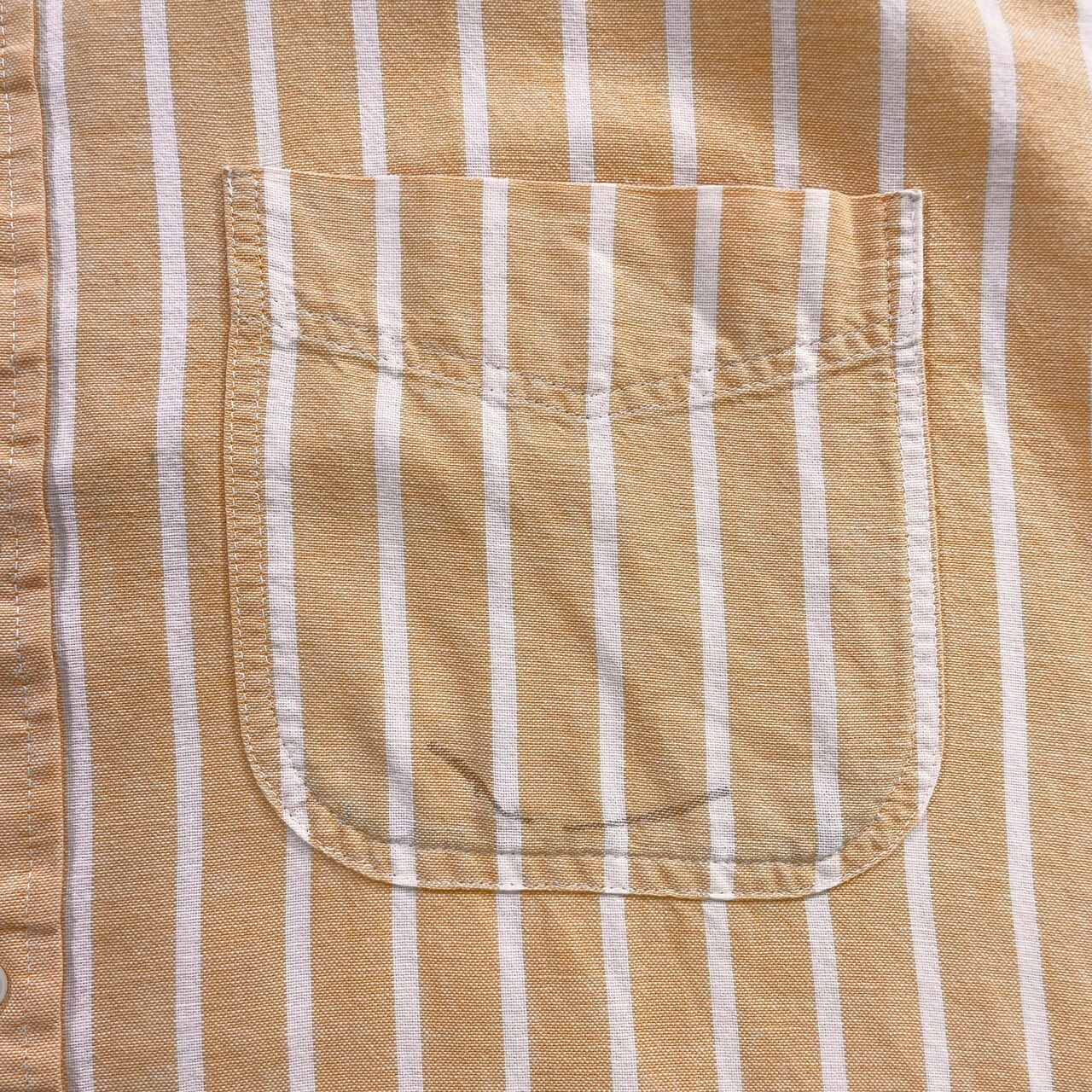 90年代 オールドギャップ GAP ストライプ 半袖シャツ 表記M メンズL