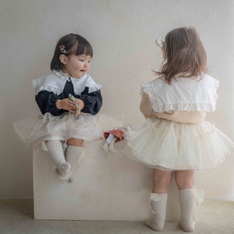 【BABY&KID】秋新作 レースカーディガン