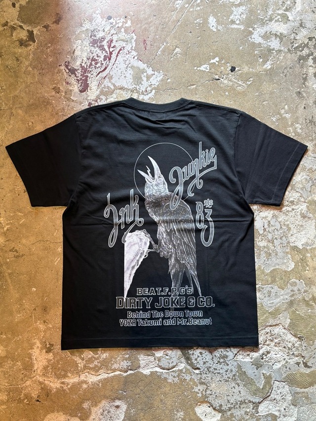 BEAT.F.P.G / YOZA Takumi x BEAT.F.P.G "KARASU" / T SHIRT / Tシャツ / BLACK