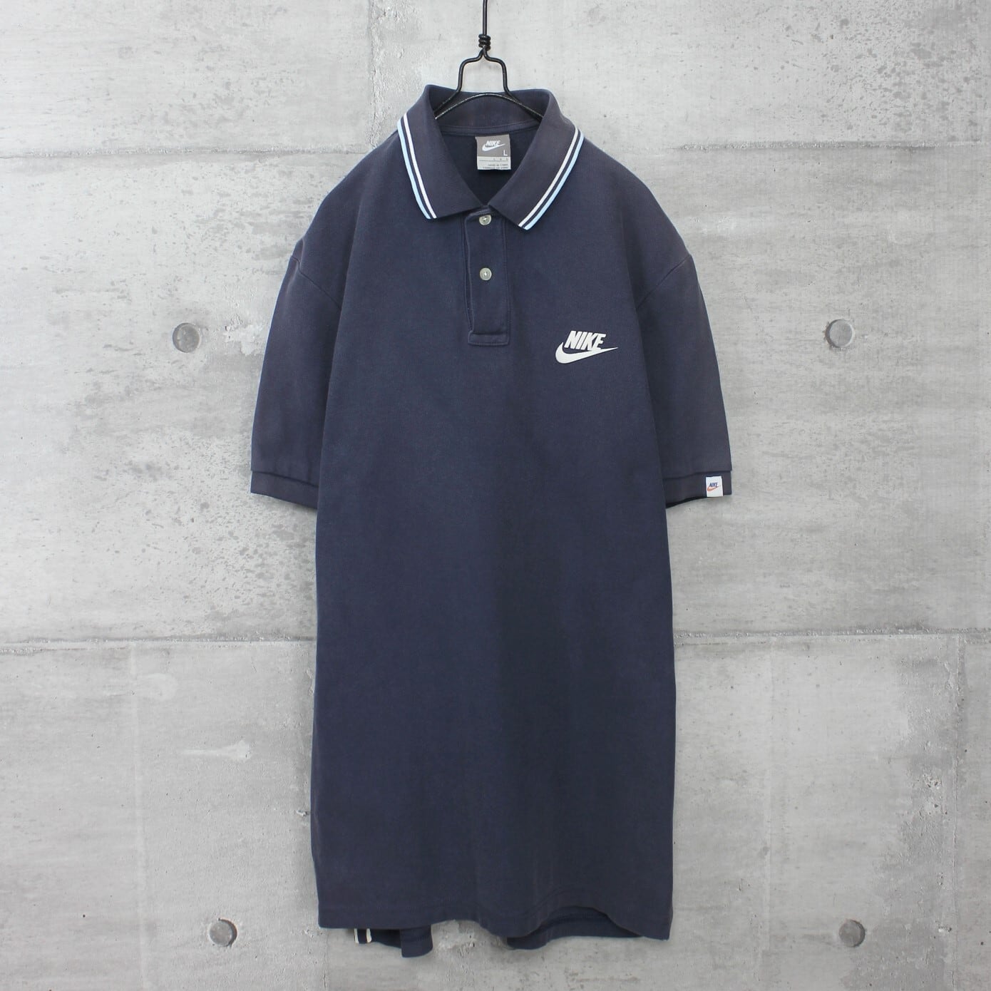 送料無料 USED 半袖 ポロシャツ メンズ 古着 NIKE ナイキ ワンポイント