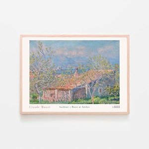 クロード・モネ "Gardener's House at Antibes"