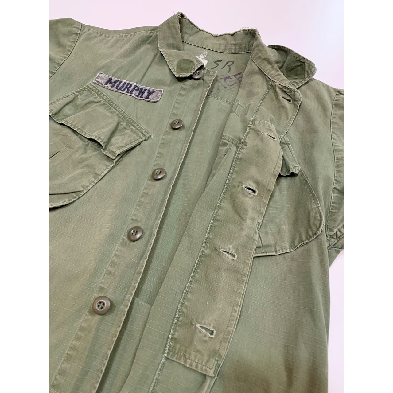 60s US AMRY Jungle Fatigue JACKET 5th TYPE Size SMALL-REGULAR