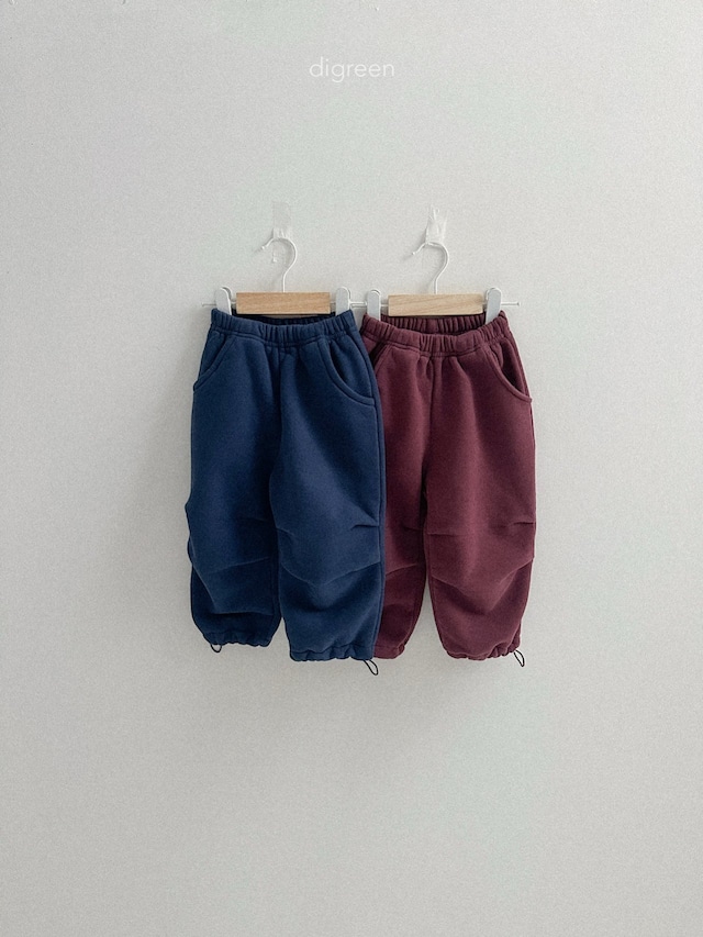 digreen［取寄］pintuck jogger pants 25winter