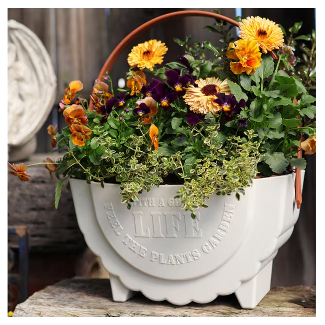 ワンハンドプランター(270型CA・ホワイト) アップルウェア ワンハンドプランターカジュアルスタイル