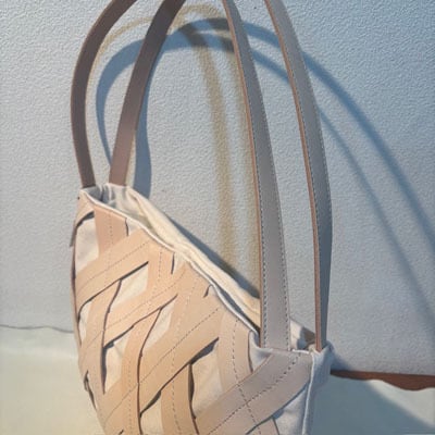 BARDOT ROSE  メッシュ×ポケットトート