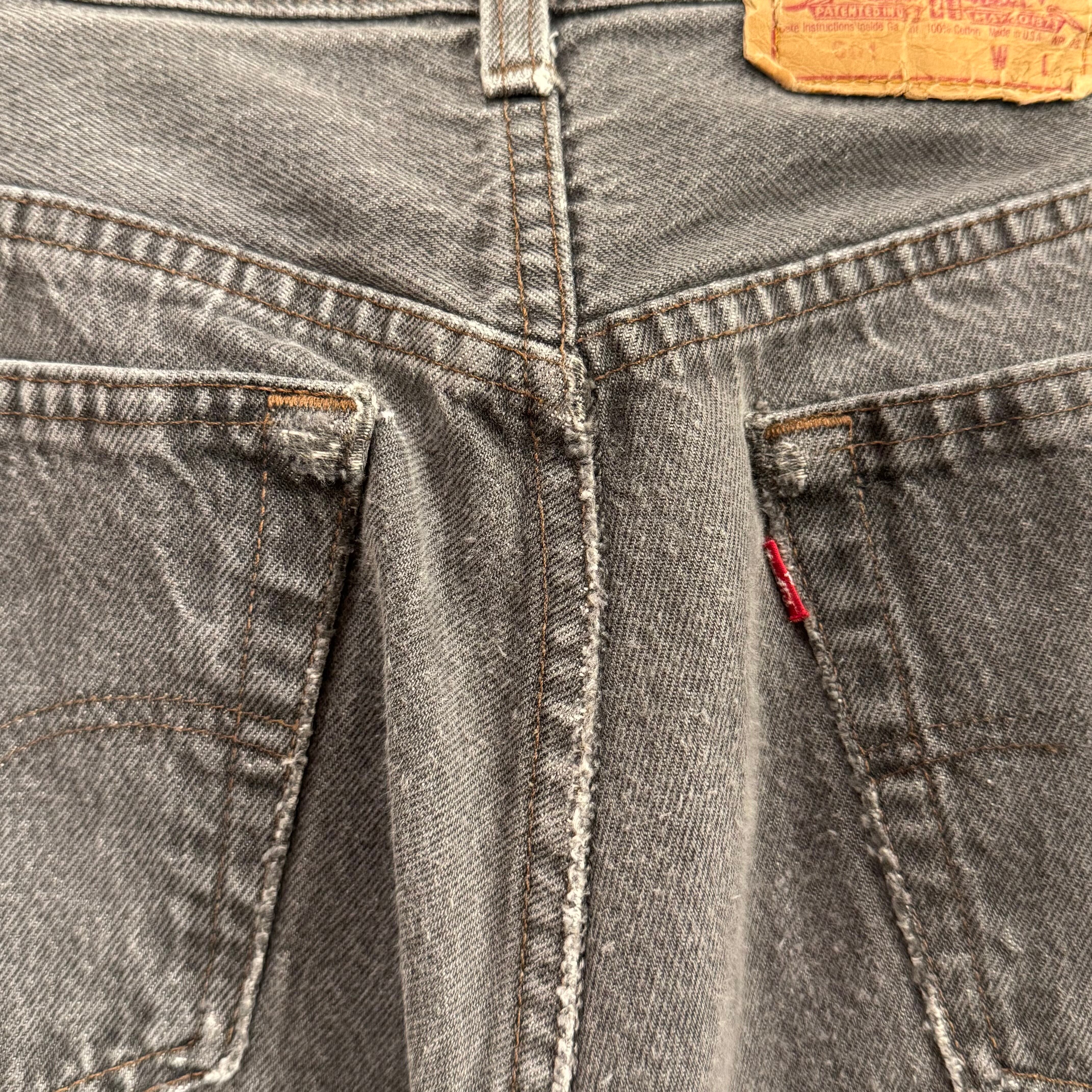 80s LEVI'S 501 BLACK MADE IN USA (32x31) | BerBerJin / & BerBerJin