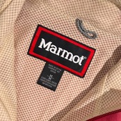 Marmot マーモット デサント製 ナイロン フルジップ ジャケット M /レッド系 メンズ