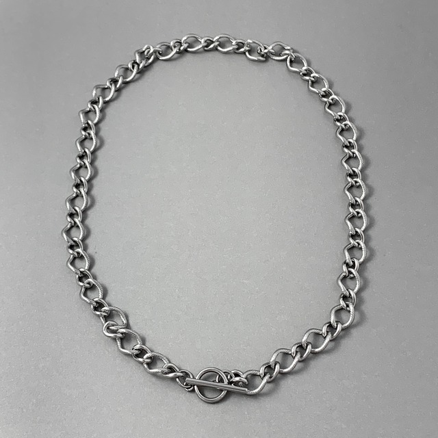 Twist chain necklace #343 silver