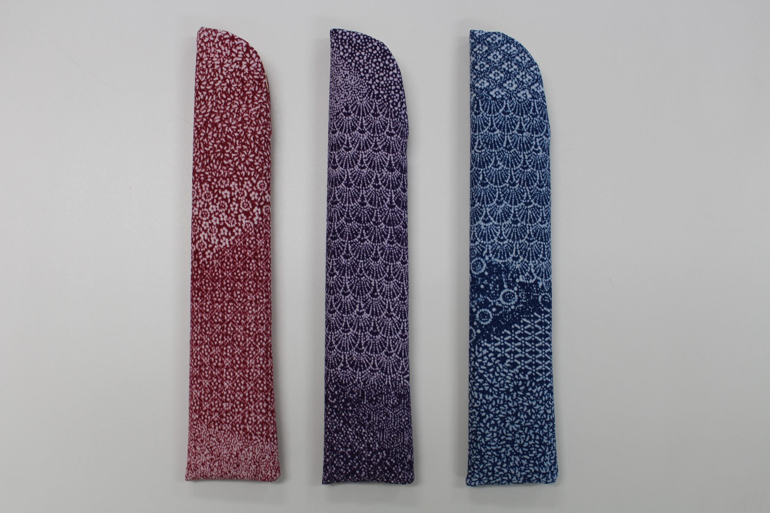 熊谷染扇子(生地:絹)