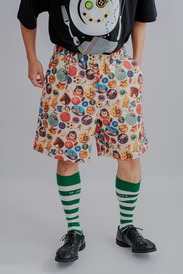 【WATARU TOMINAGA】Elastic Waist Shorts