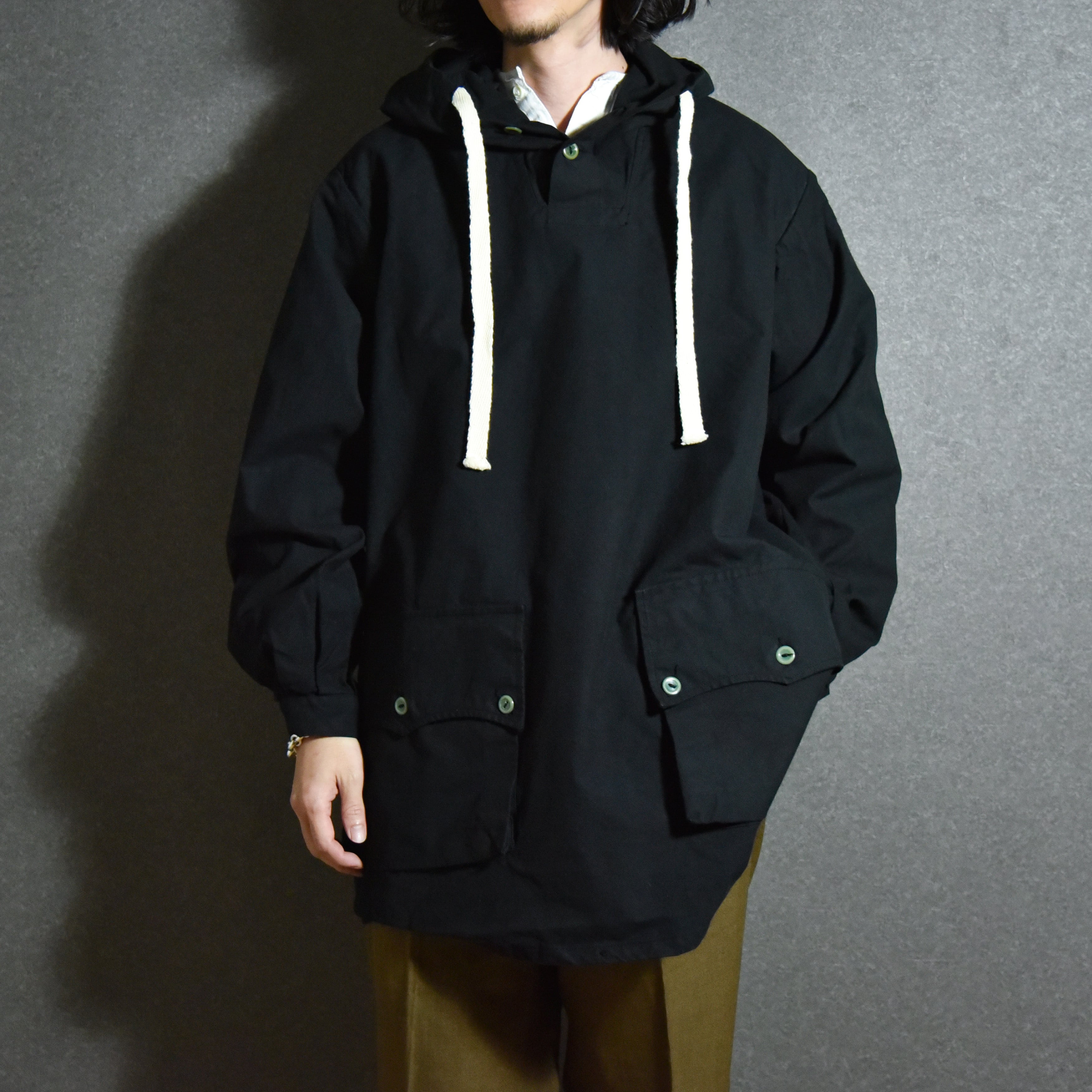 DEAD STOCK】1940-50s Swedish Army Snow Anorak Parka スウェーデン軍