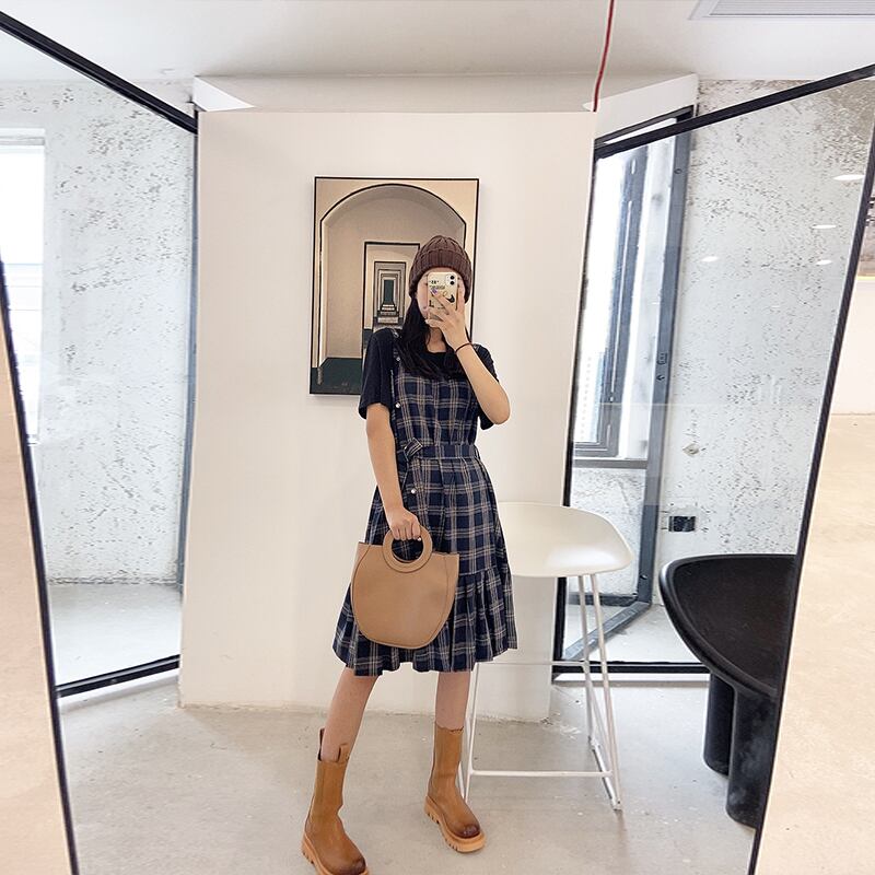 初秋着2020新秋プラスサイズレディースファットmmスリムドレス、エインスタイル、キッズスカートファッション ミックスインファッション41418237720