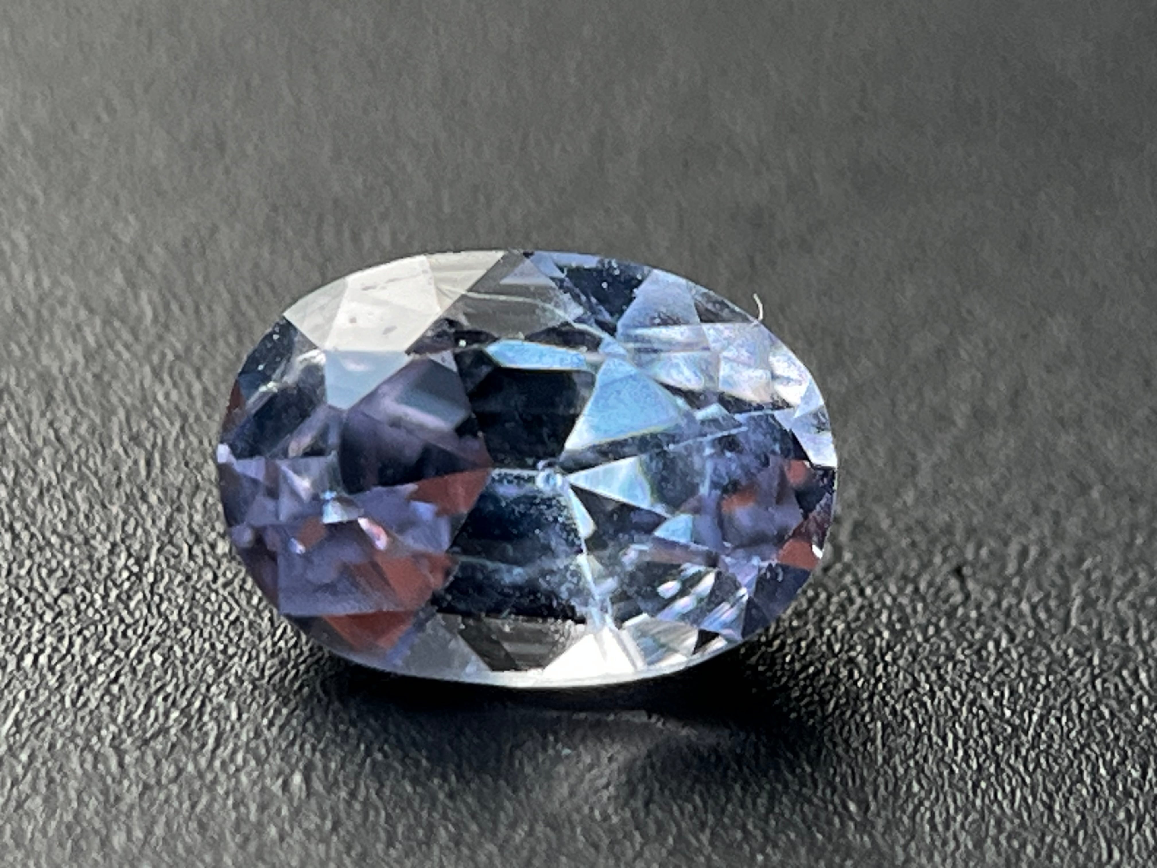 ブルースピネルルース0.5ct天然石,宝石Natural Blue 心許ない Spinel