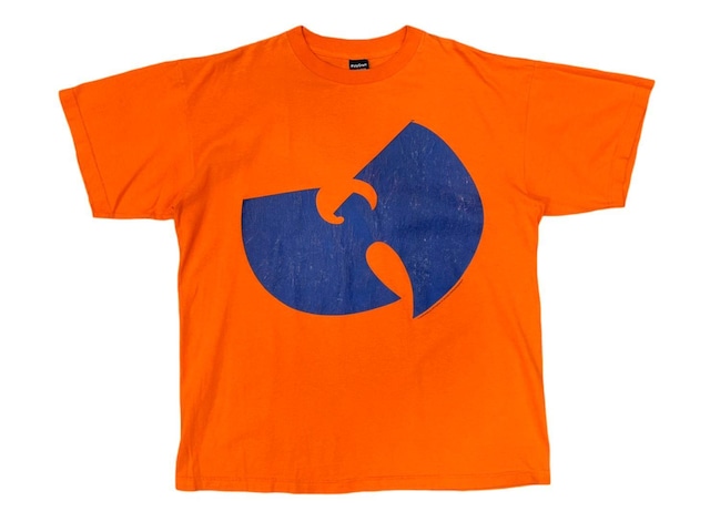 WU-TANG CLAN SPECIAL COLOR ORANGE BIG LOGO TEE POLYGRAM XL KC3927