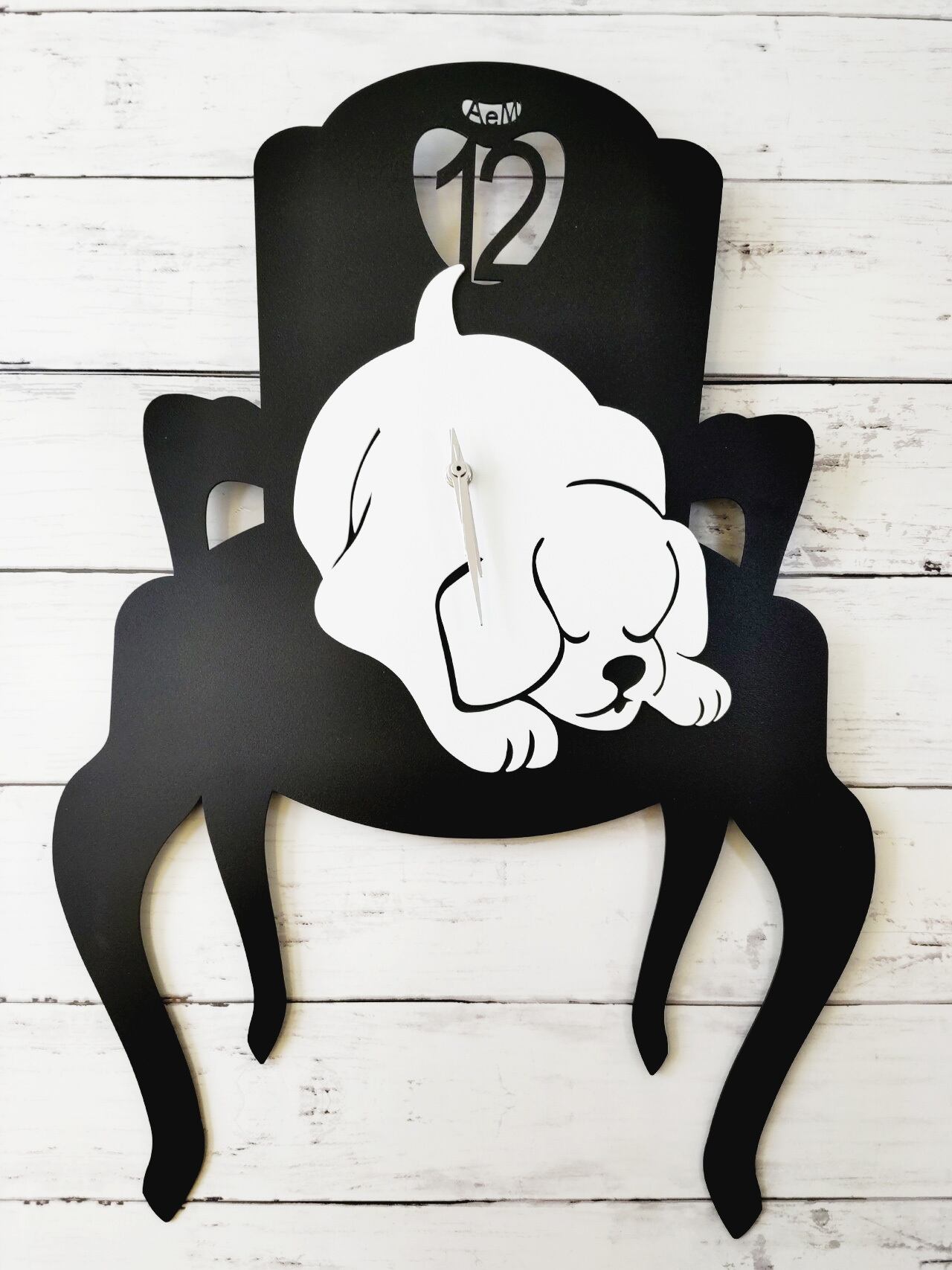 Arti e Mestieri FIDO RONF 掛け時計 犬 壁掛け時計 2475-71 | 1905