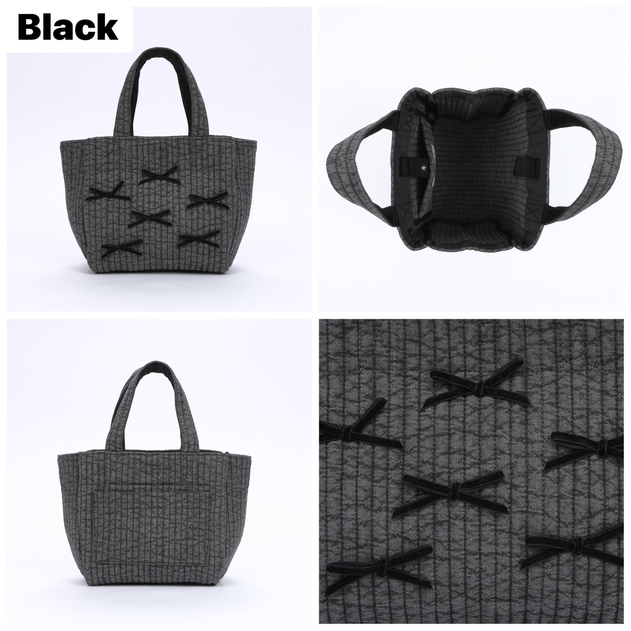 gypsohila Mini ミニ　リボンバッグ　ランチバッグ　ayako AC-064MINI Lunch Bag (MINI) | gypsohila