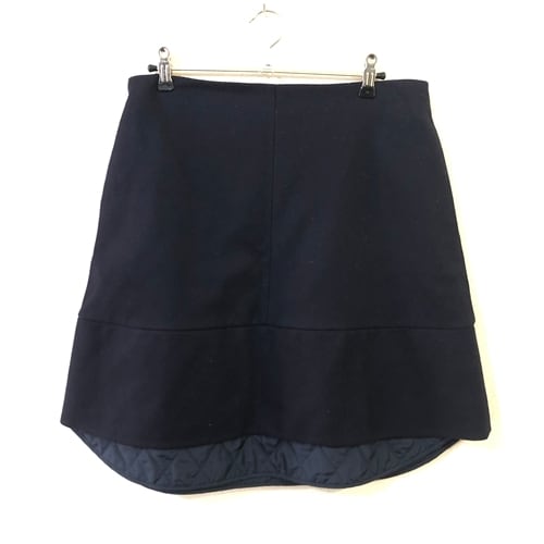 JIL SANDER NAVY ジル サンダーネイビー キルティングスカート 40 
