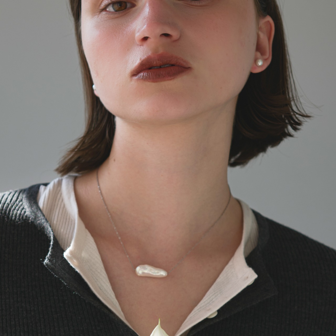 10/23(金)21時新作発売*stainless shell necklace