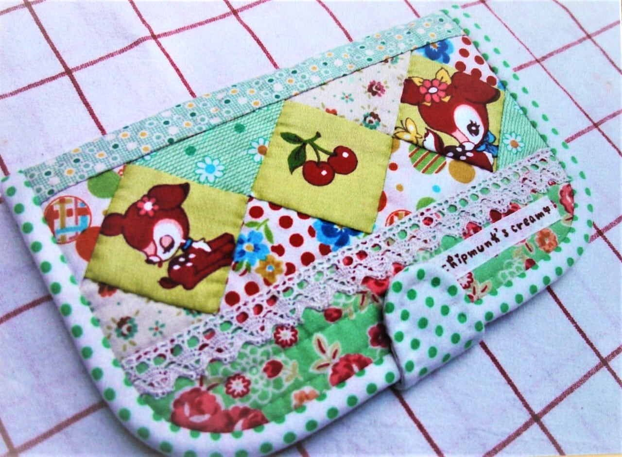 バンビのお財布 パッチワークキルトの小物入れ キット