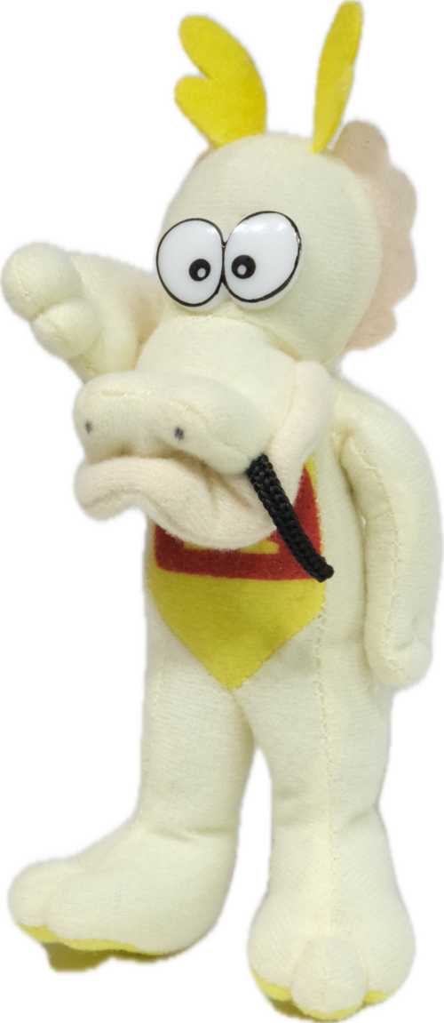 Old Stuffed Toy: Dragon 1