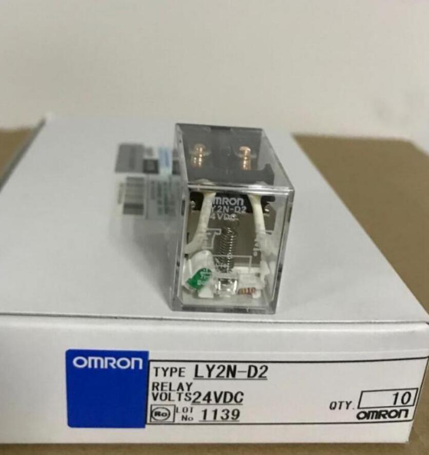 新品 OMRON/オムロン LY2N-D2 DC24V リレー 10個セット TACTICSSHOP base店