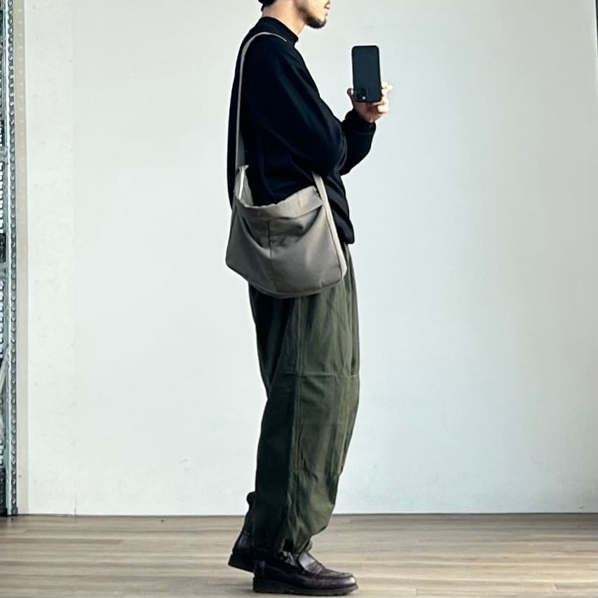 26SS》【STILL BY HAND】 NYLON SHOULDER BAG スティルバイハンド