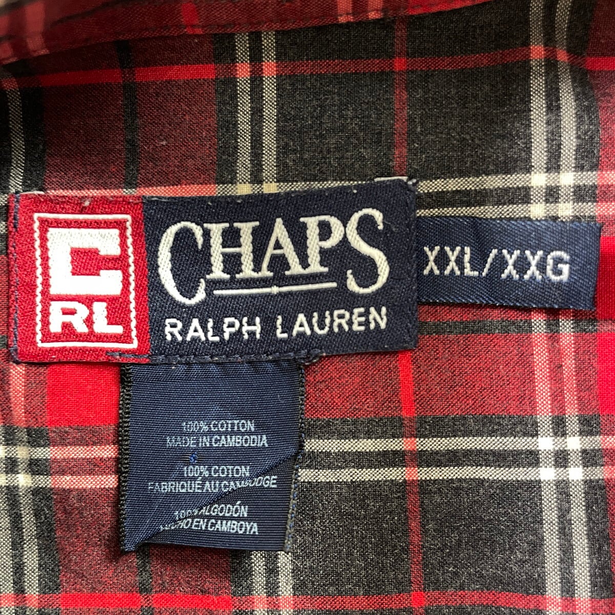 90s CHAPS Ralph Lauren ブラックウォッチ　スラックス 90年代 CHAPS Ralph Lauren チャップス ラルフローレン チェックシャツ