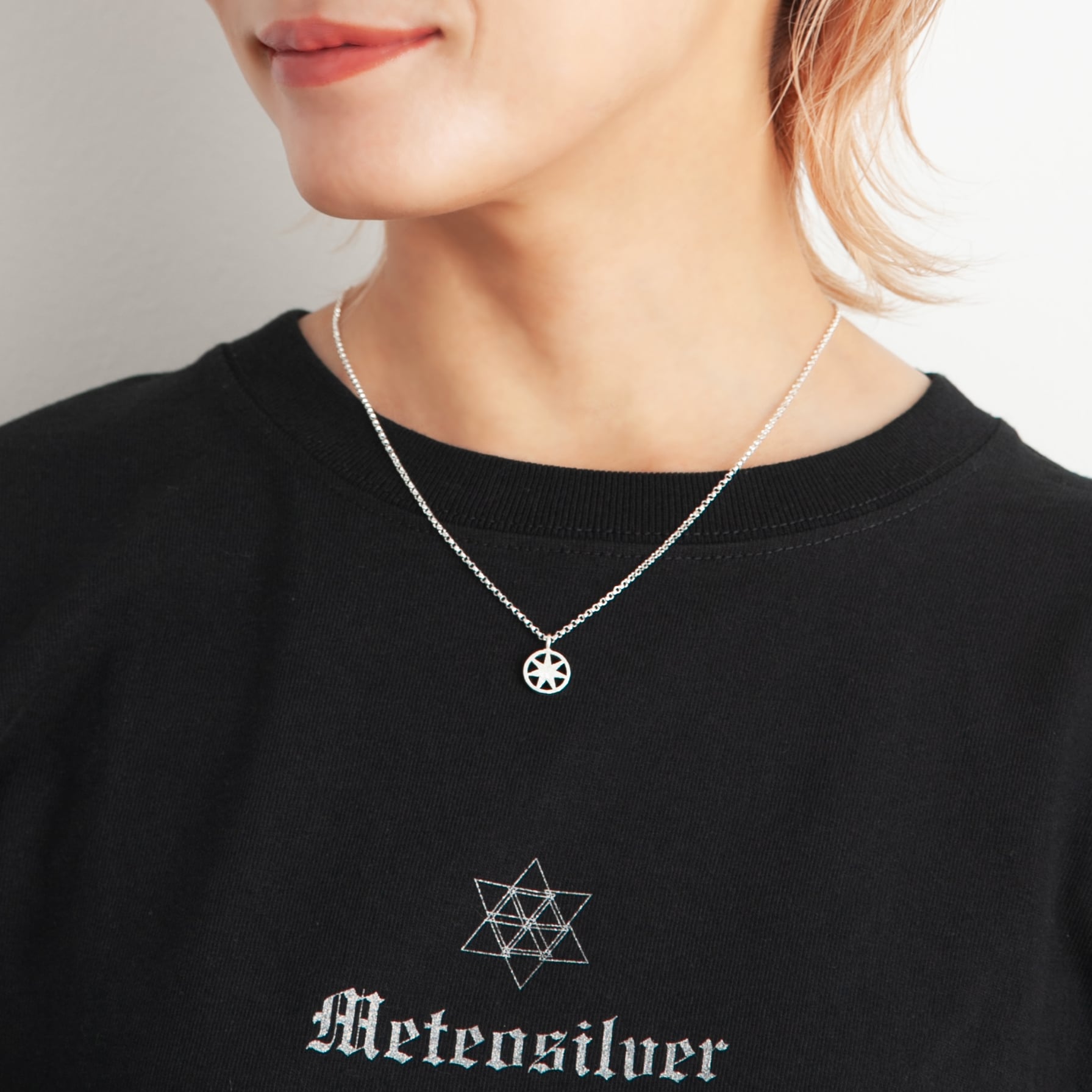 杏さゆりプロデュース】七芒星ペンダントトップ | メテオシルバー