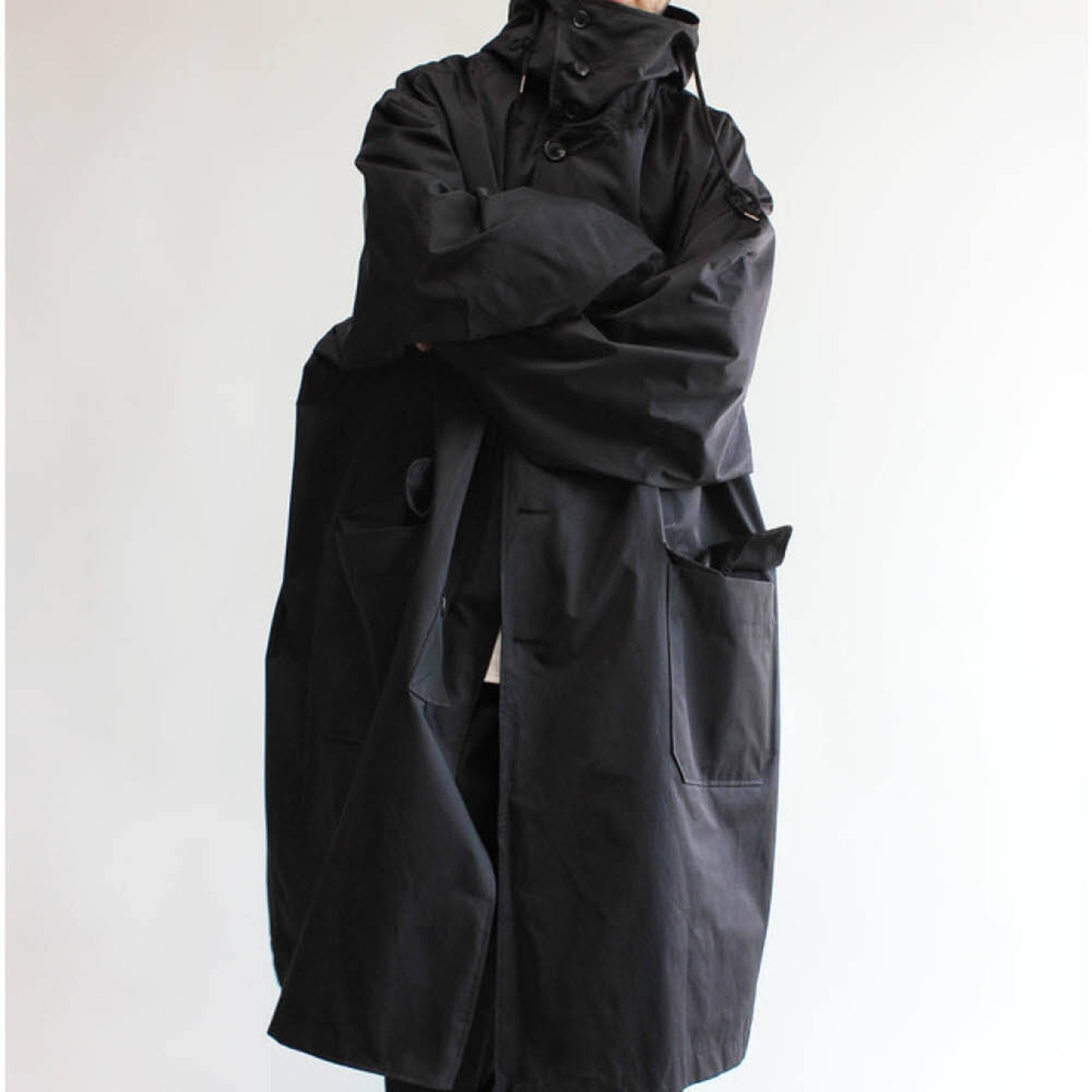 ルーズフードウィンドブレーカージャケット　MT0030001