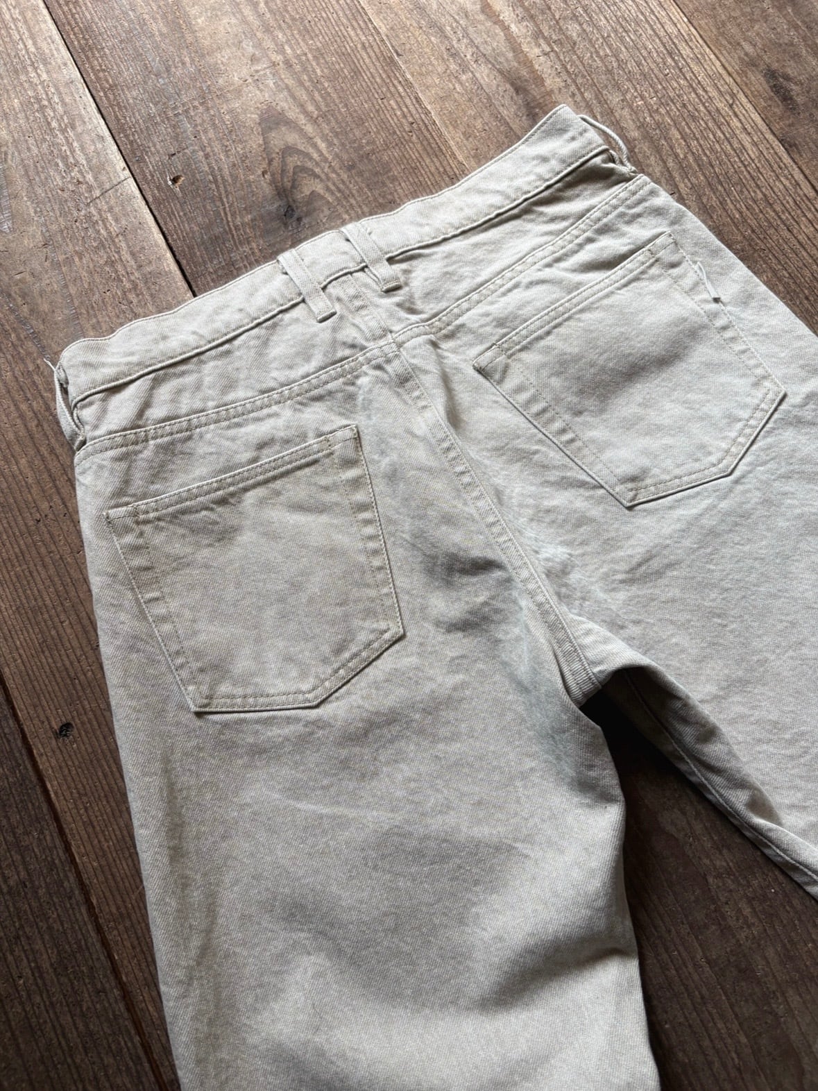 Fendart jean 901 denim khaki beige | TALE COCOON