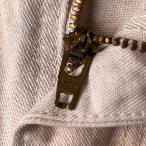 80s 星タグ USA製 ホワイト ダブルニー Carhartt pants 詳細写真8