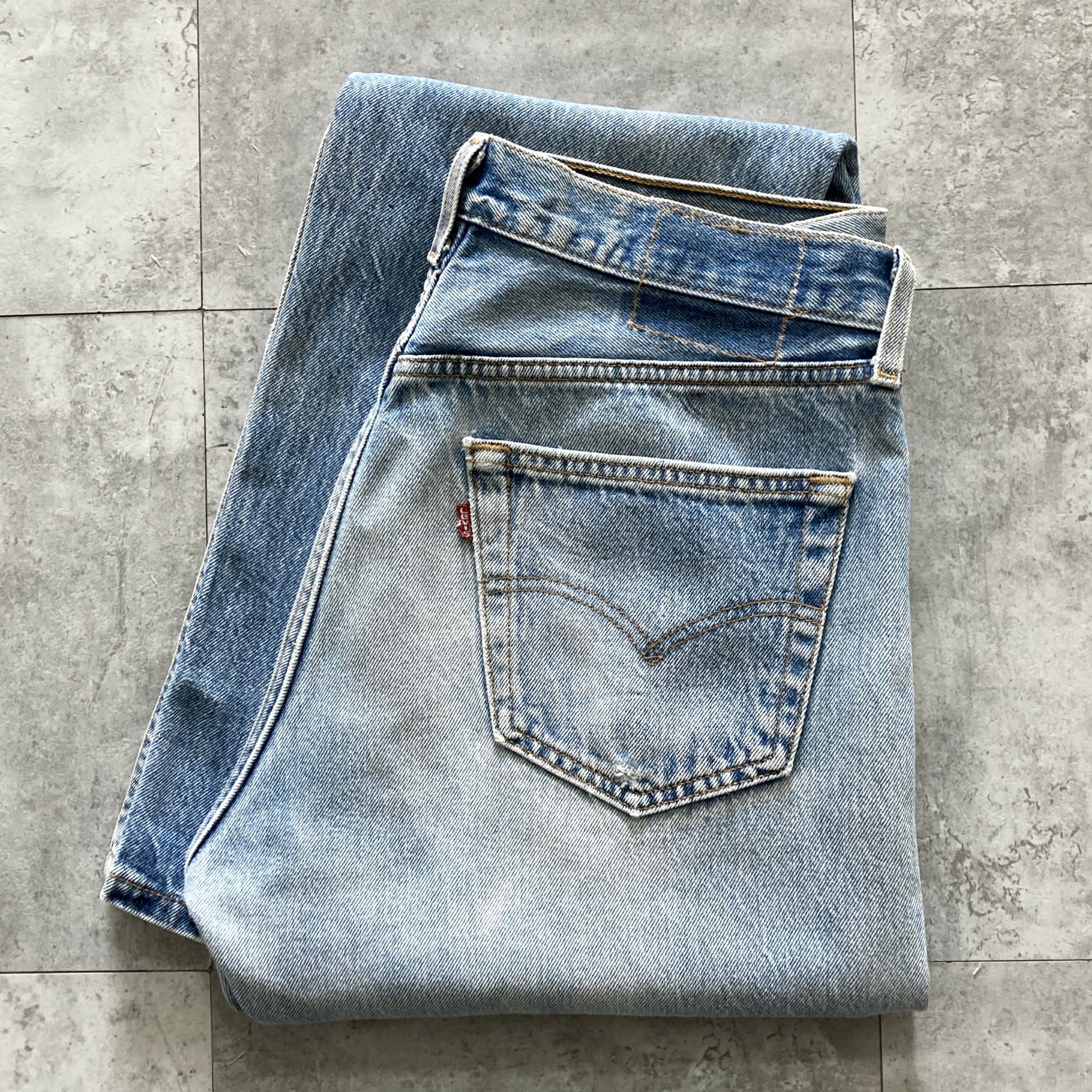 W33 L32】90's US.Levis 501 リーバイス ノックスビル工場(532) ボタン