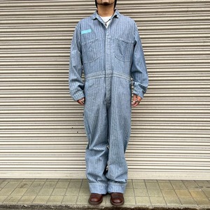 良品 80s USA製 ユニバーサルオーバーオール UNIVERSAL OVERALL ヘリンボーン ツナギ カバーオール ヴィンテージ オールインワン XXL 50