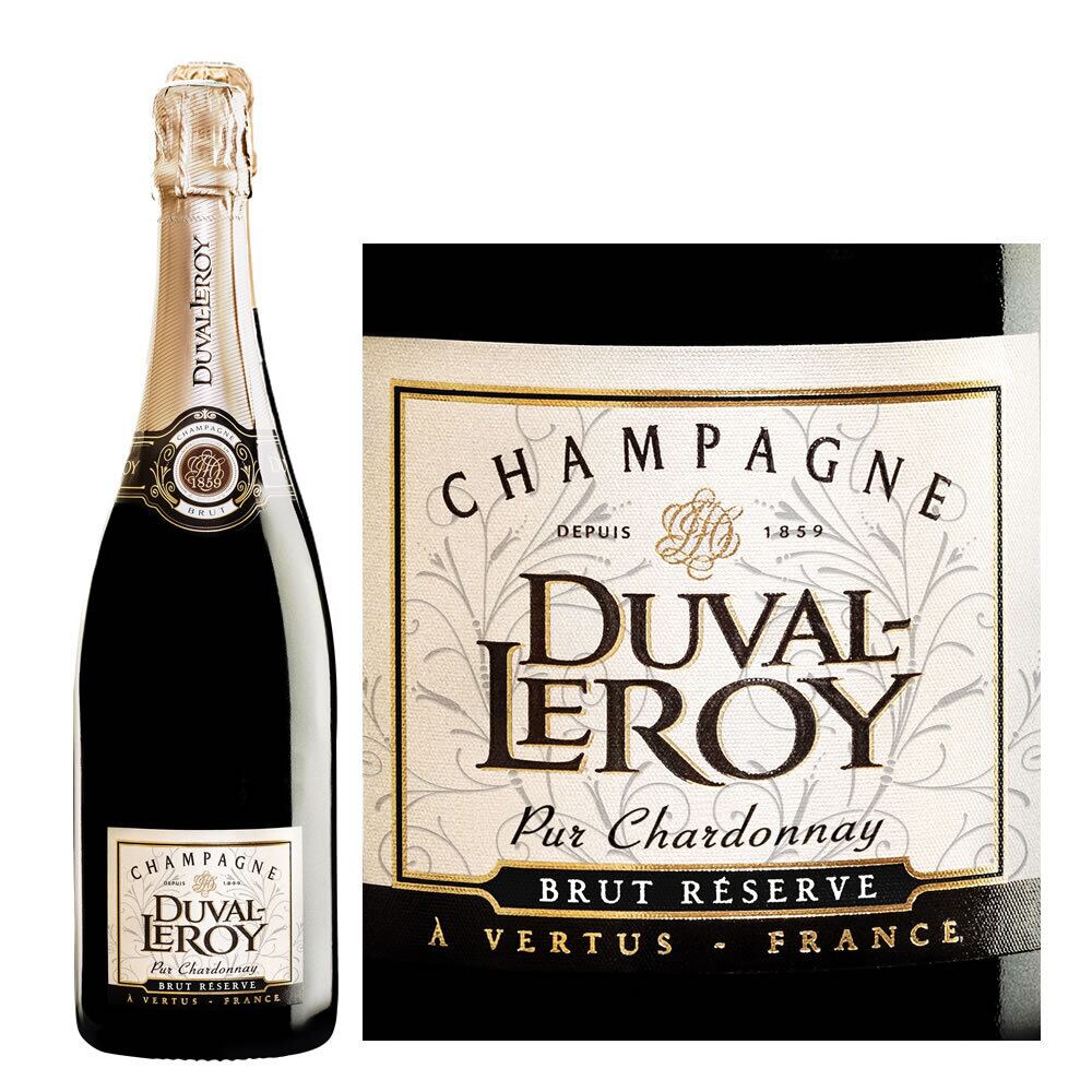 Duval Leroy　Pur Chardonnay 　デュヴァル=ルロワ　ピュール　シャルドネ　ブリュットレゼルヴ　NV　750ml　