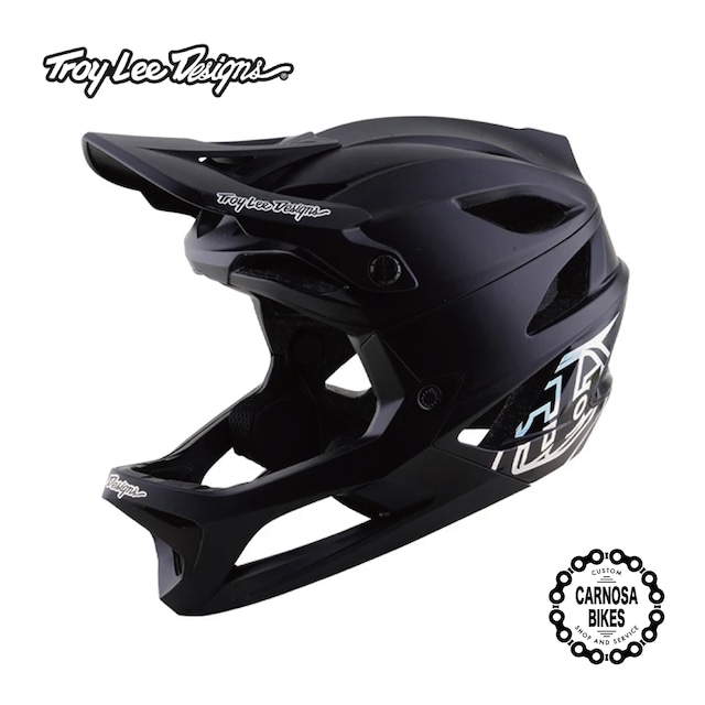 【Troy Lee Designs】STAGE 2 HELMET STEALTH BLACK [ステージ2 ヘルメット ステルスブラック]