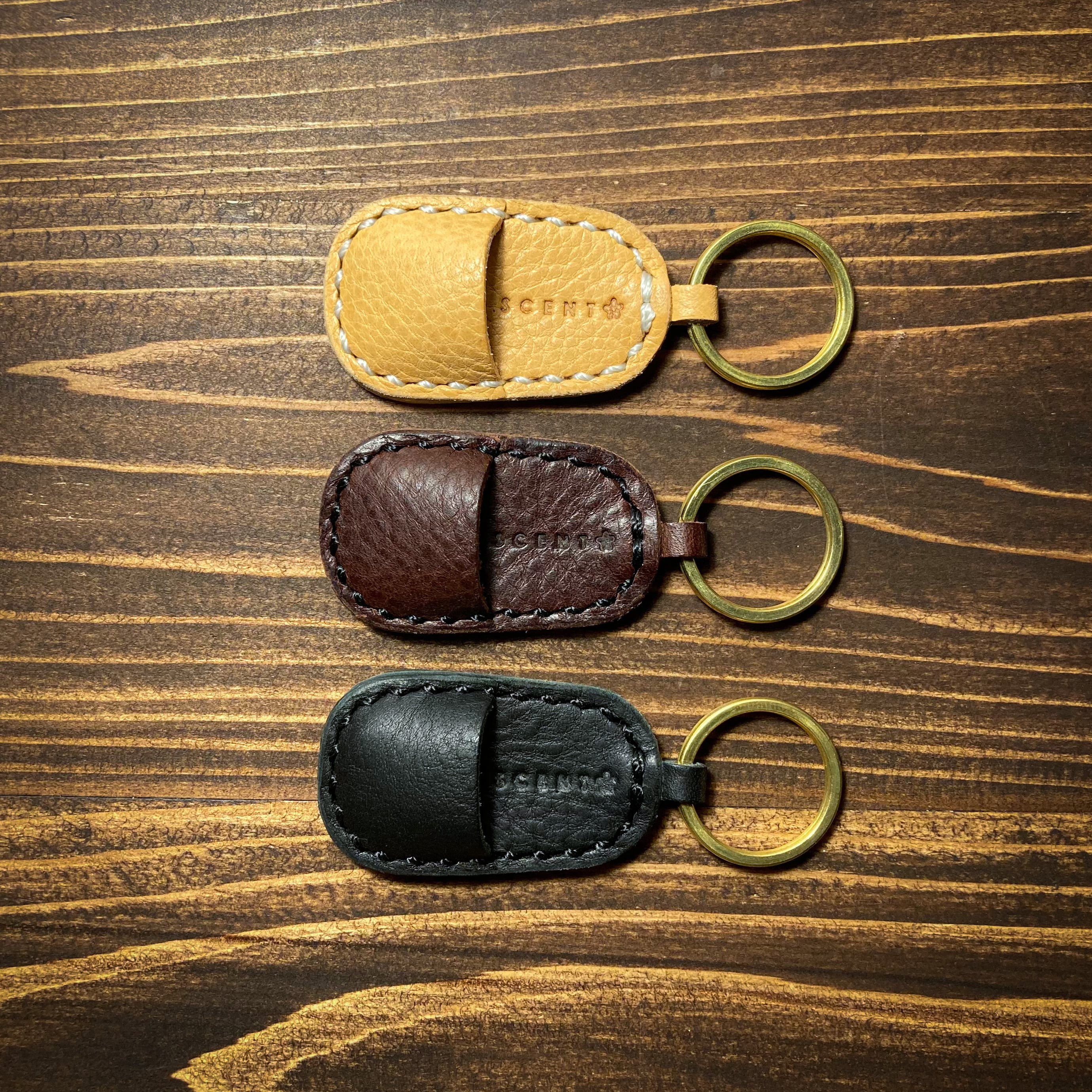 ゆびスリッパキーホルダー | Coffee & Leather SCENT
