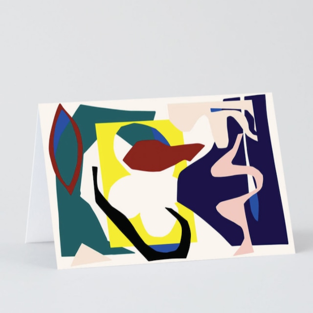 WRAP / ABSTRACT 2 ART CARD -Illustrated by Antti Kekki-
