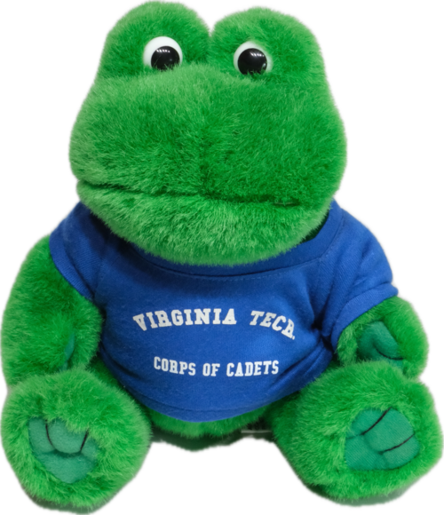 Old Staffed Toy: Frog