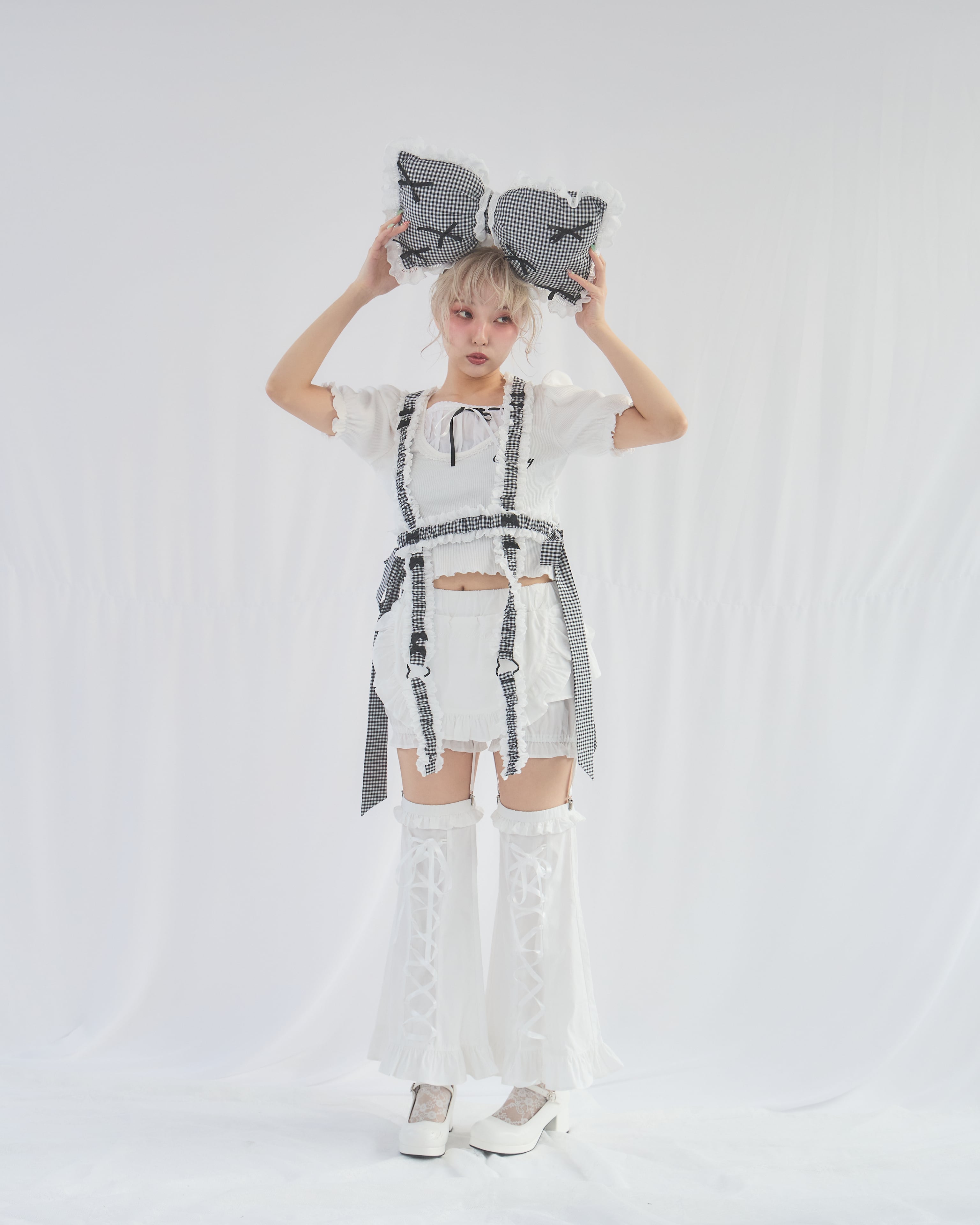 Starry⭐︎フリルレースリボンハーネス | lilLilly official webstore