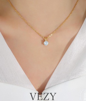 316L one point neckless 3color item no.NS113 NG114 NRG115