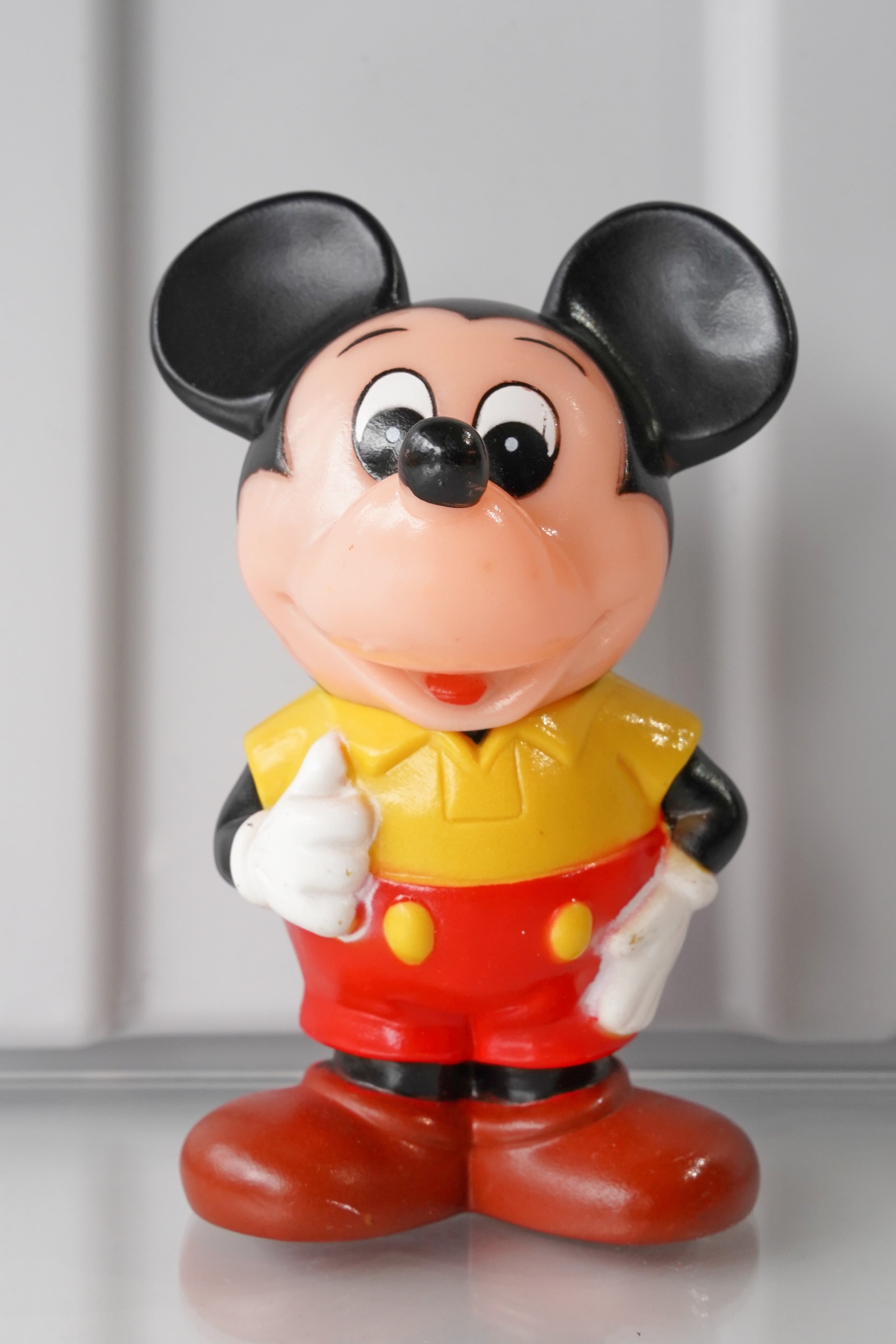 三菱銀行 非売品 ミッキーマウス 貯金箱 ソフビ 1980年代 昭和レトロ ディズニー