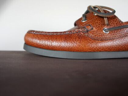 G.H BASS ジーエイチバス JETTYII 20320 Textured レザー TAN デッキ