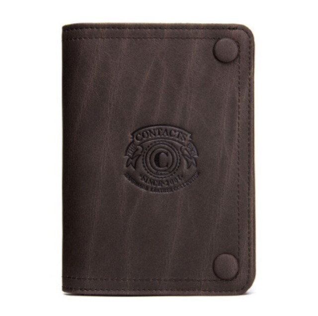 Cowhide short wallet