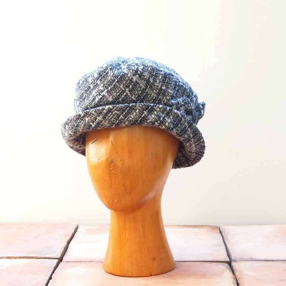 chapeliere sachi (帽子)1 (秋冬物)ツイード・セーラー Gray
