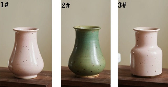 【お取り寄せ】★3種★ 韓国風 撮影道具 ins 陶器 装飾 生け花 復古 花瓶 置物