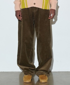 [SCULPTOR] Corduroy Work Pants Brown