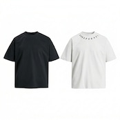 【数量限定】クールタッチネックロゴTシャツ(MR-T6108)