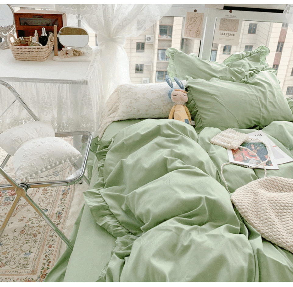 フリル ベッドカバーセット 掛け布団カバー 3点セット 寝具 韓国インテリア 姫系 Choice 31 レディースファッション通販 フリル ベッドカバーセット 掛け布団カバー 3点セット 寝具 韓国インテリア 姫系 Choice 31 レディースファッション通販