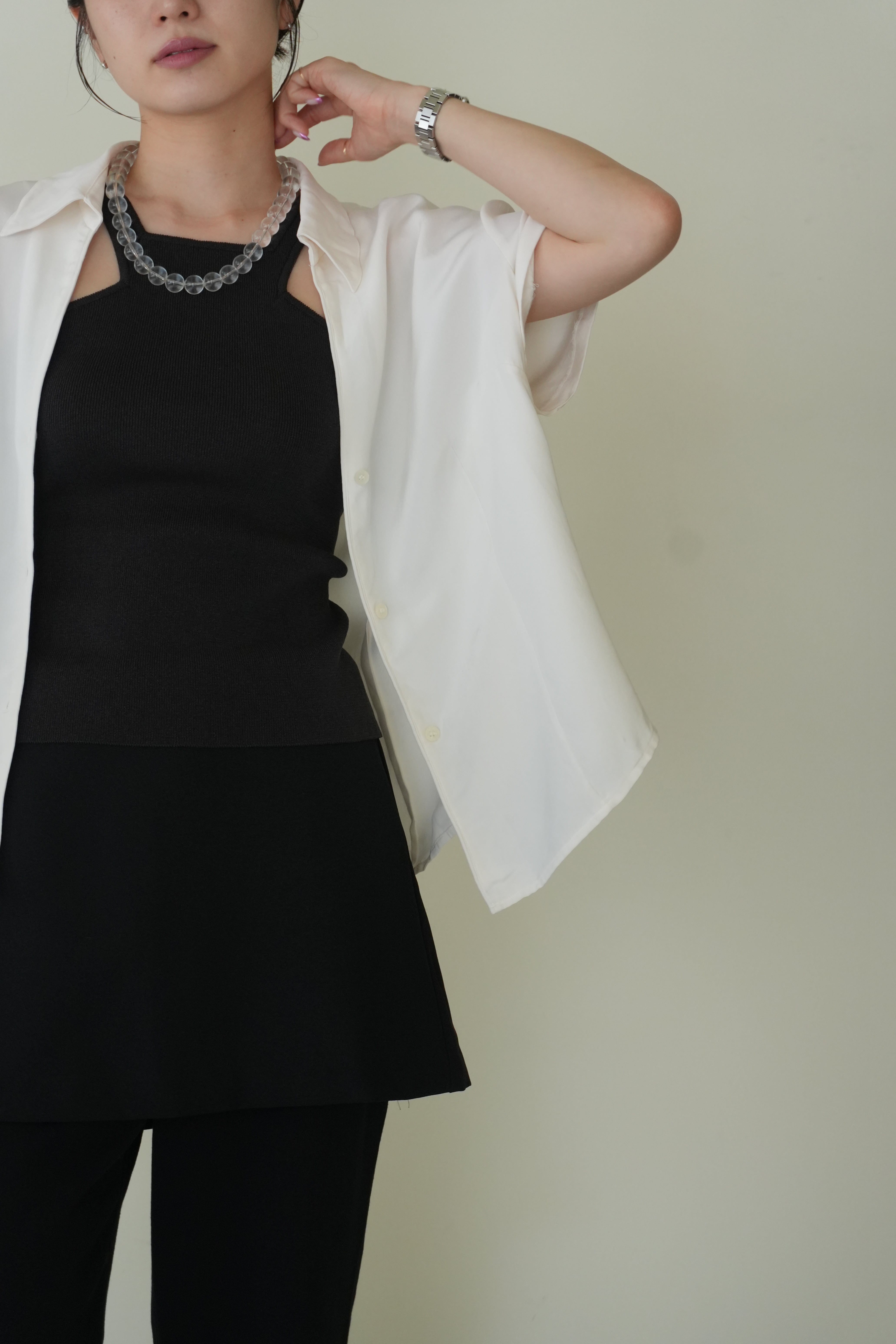 used silk shirt