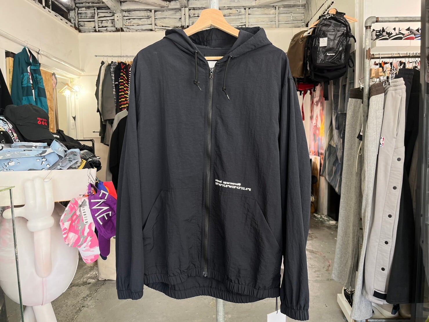 WTAPS SHADOW JACKET NYLON.TAFFETA BLACK 03 19827 | BRAND BUYERS OSAKA